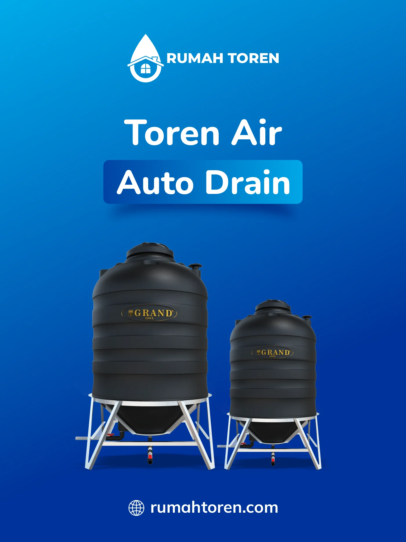 Rekomendasi Toren Air Auto Drain Grand