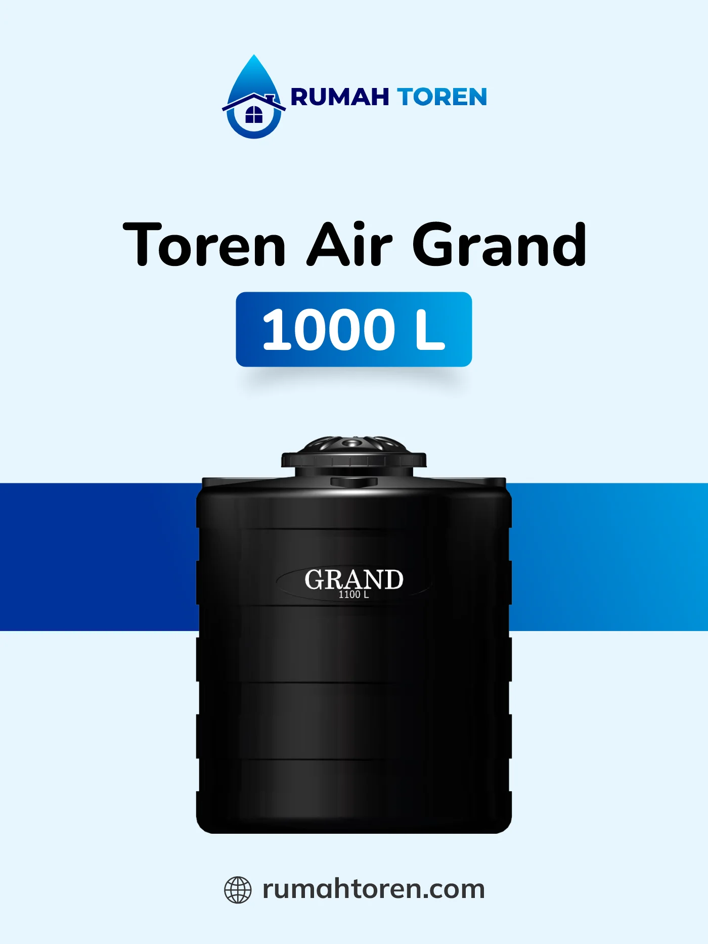 Rekomendasi Toren Air Grand 1100 Liter