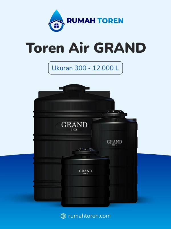 Rekomendasi Toren Air Merk Grand