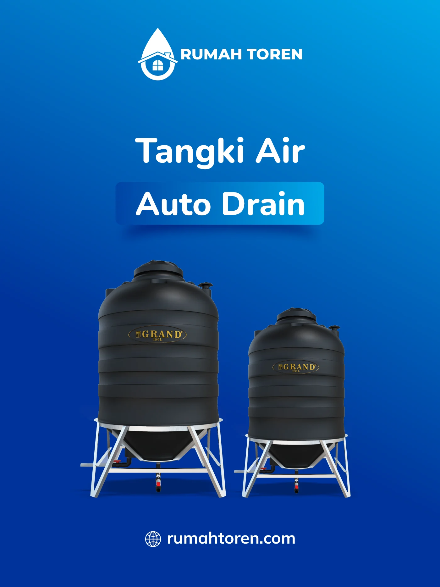 Rekomendasi Toren Air dengan Merk Auto Drain Grand