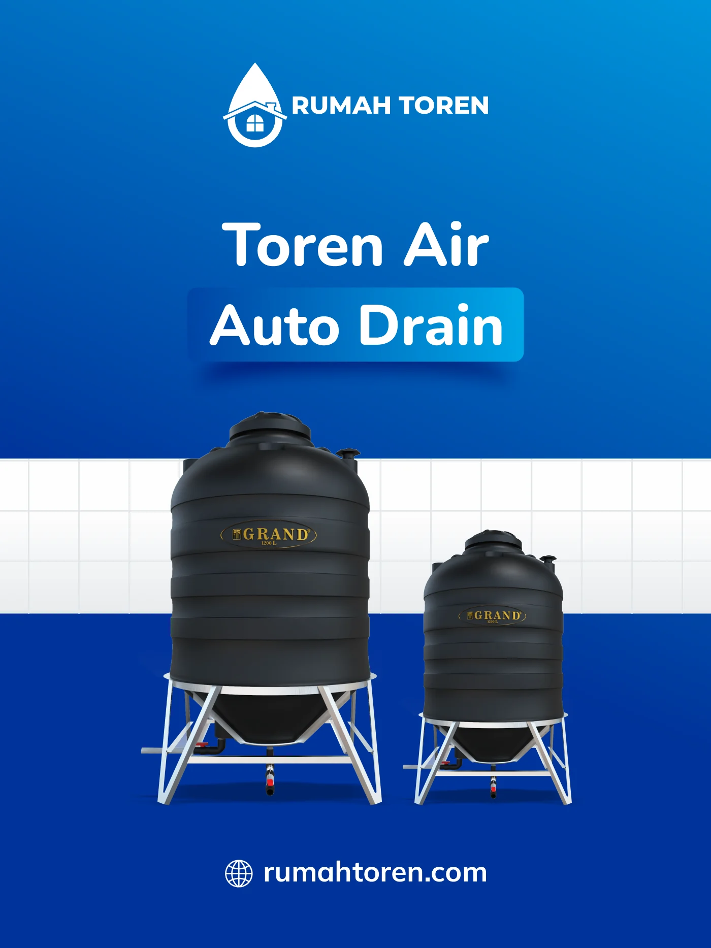 Rekomendasi Toren Air dengan Merk Auto Drain Grand