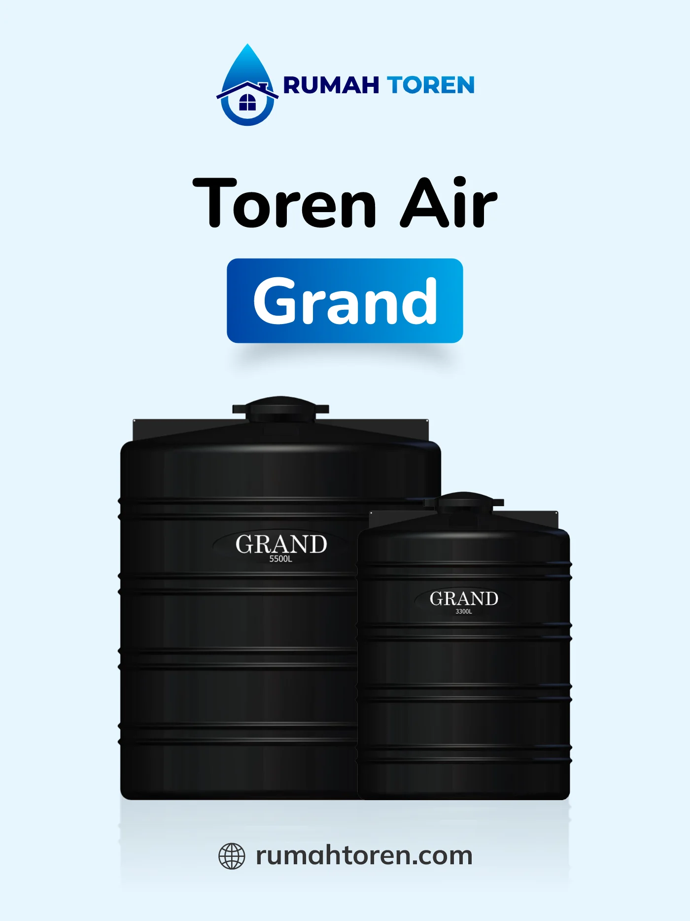 Review Toren Air dengan Merk Grand