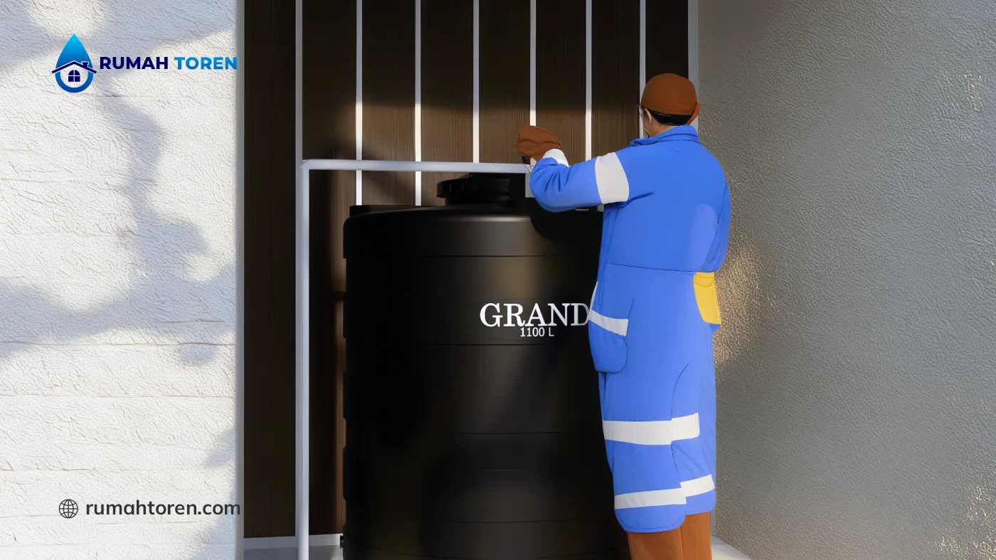 Tips Merawat Toren Air Meski Sudah Pakai Saringan