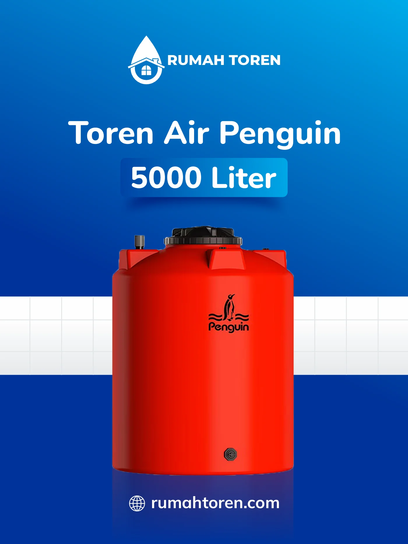 Toren Air 5000 Liter TB 500 Penguin