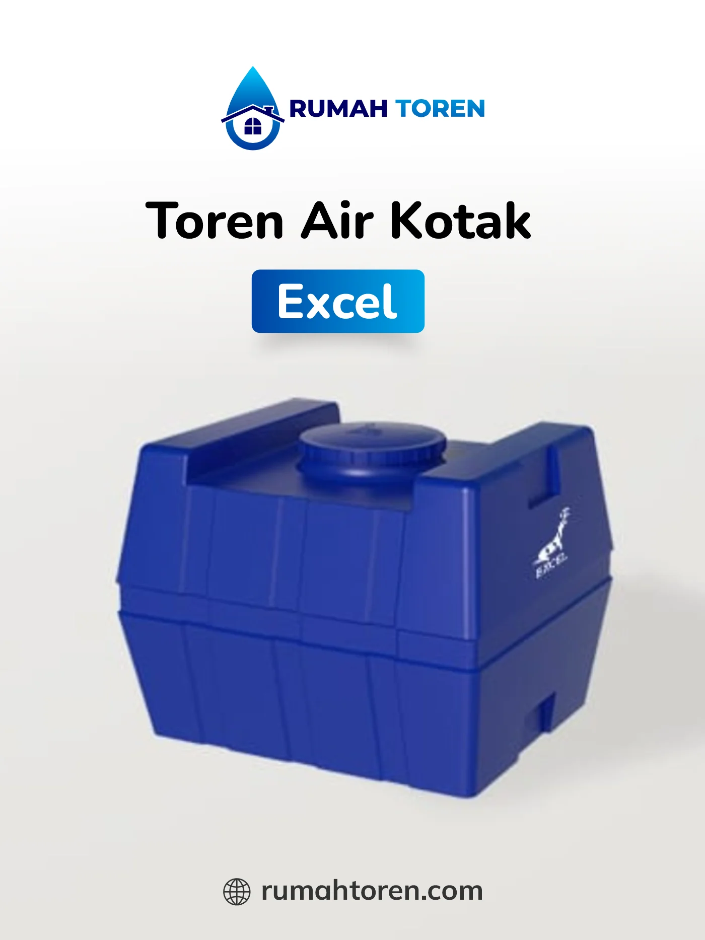 Toren Air Excel Segi Empat Kotak