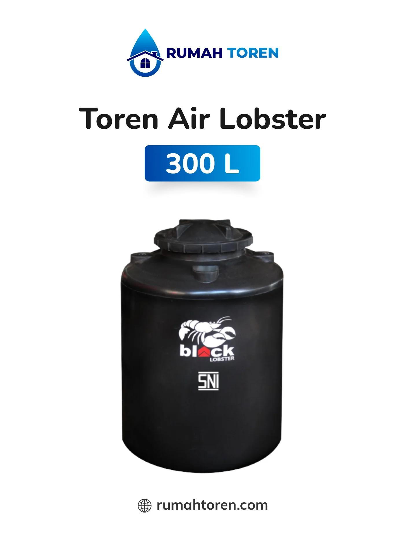 Toren Air Merk Lobster 250 Liter