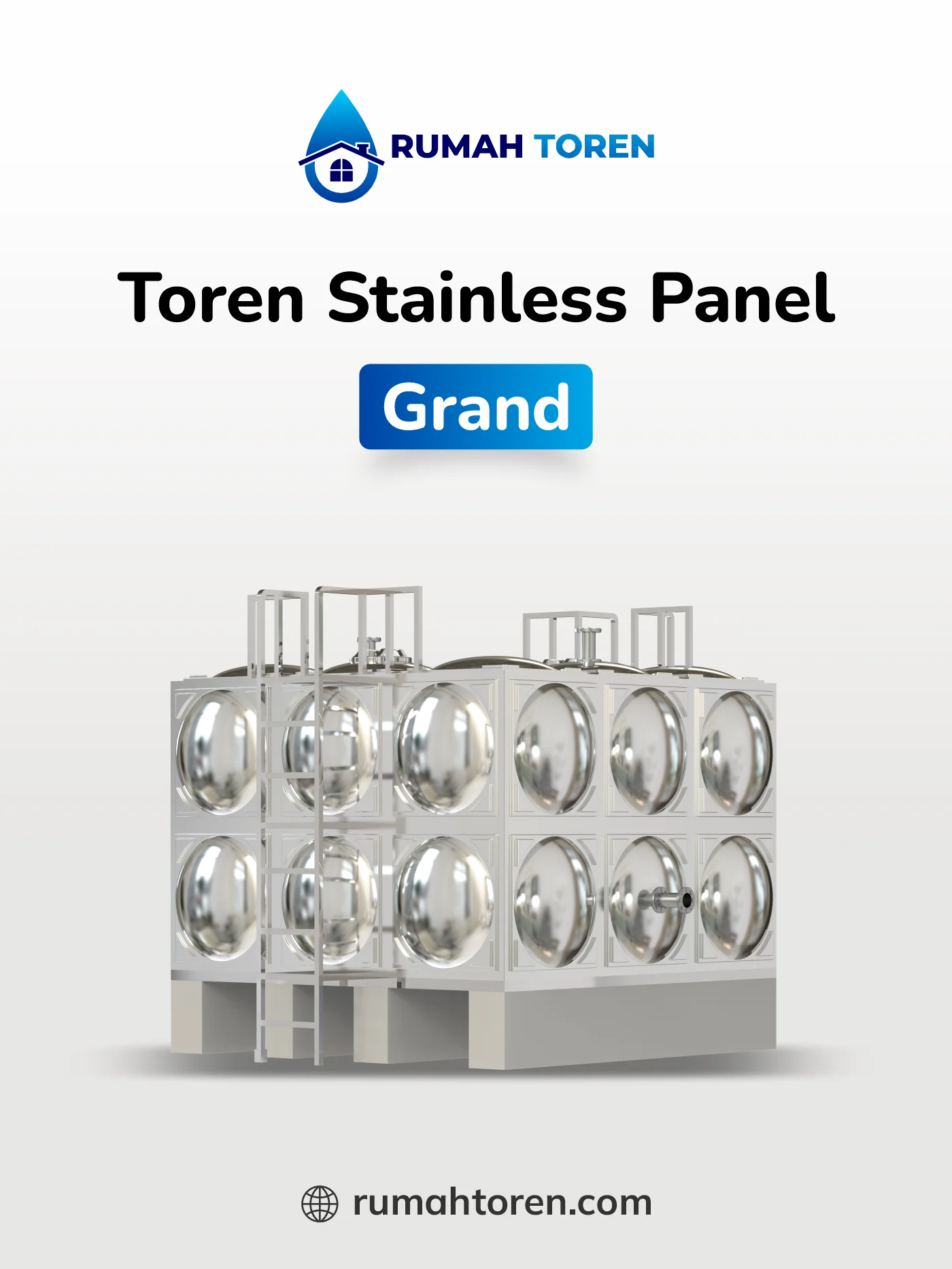 Toren Stainless Kotak Panel Merk Grand