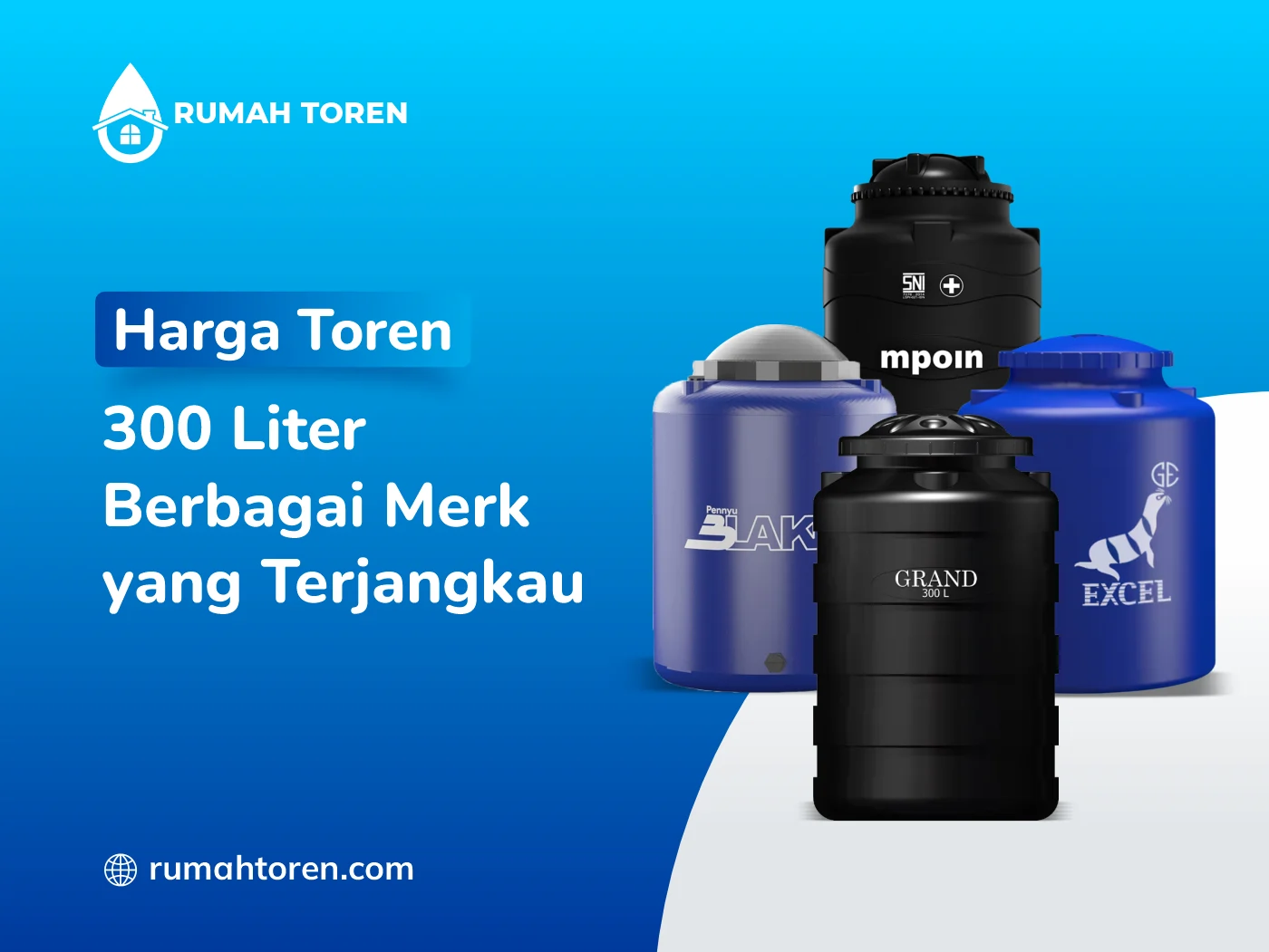 Harga Toren 300 Liter