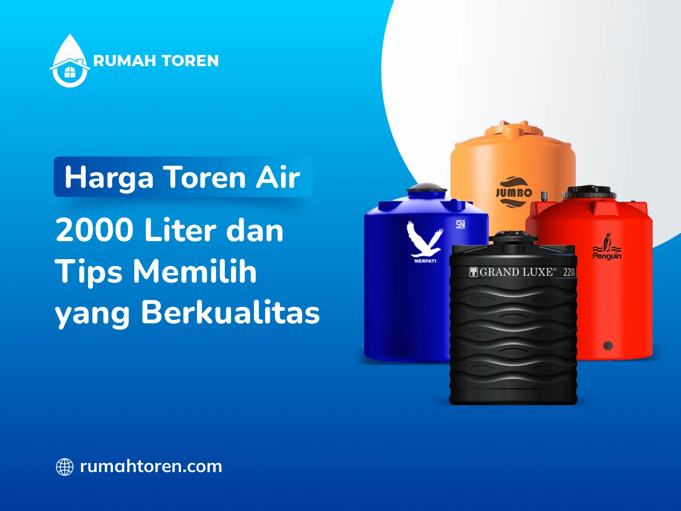 Harga Toren Air 2000 Liter