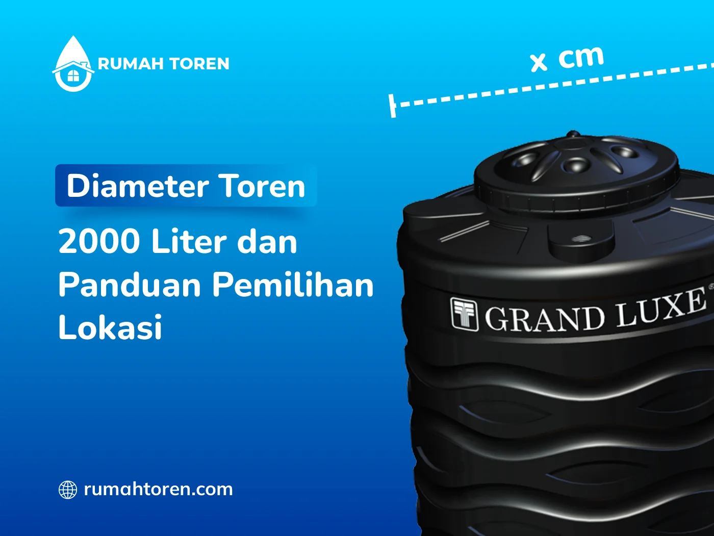 Diameter Toren 2000 Liter