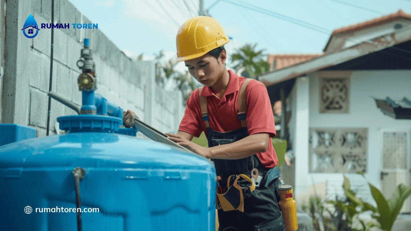Cara Memasang Toren Air Yang Benar