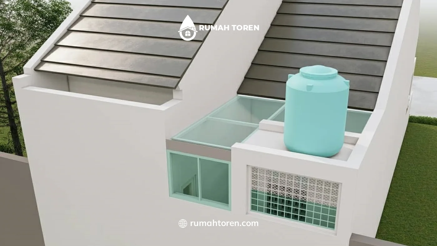 Berbagai Inspirasi Desain Dak Toren Air yang Kokoh