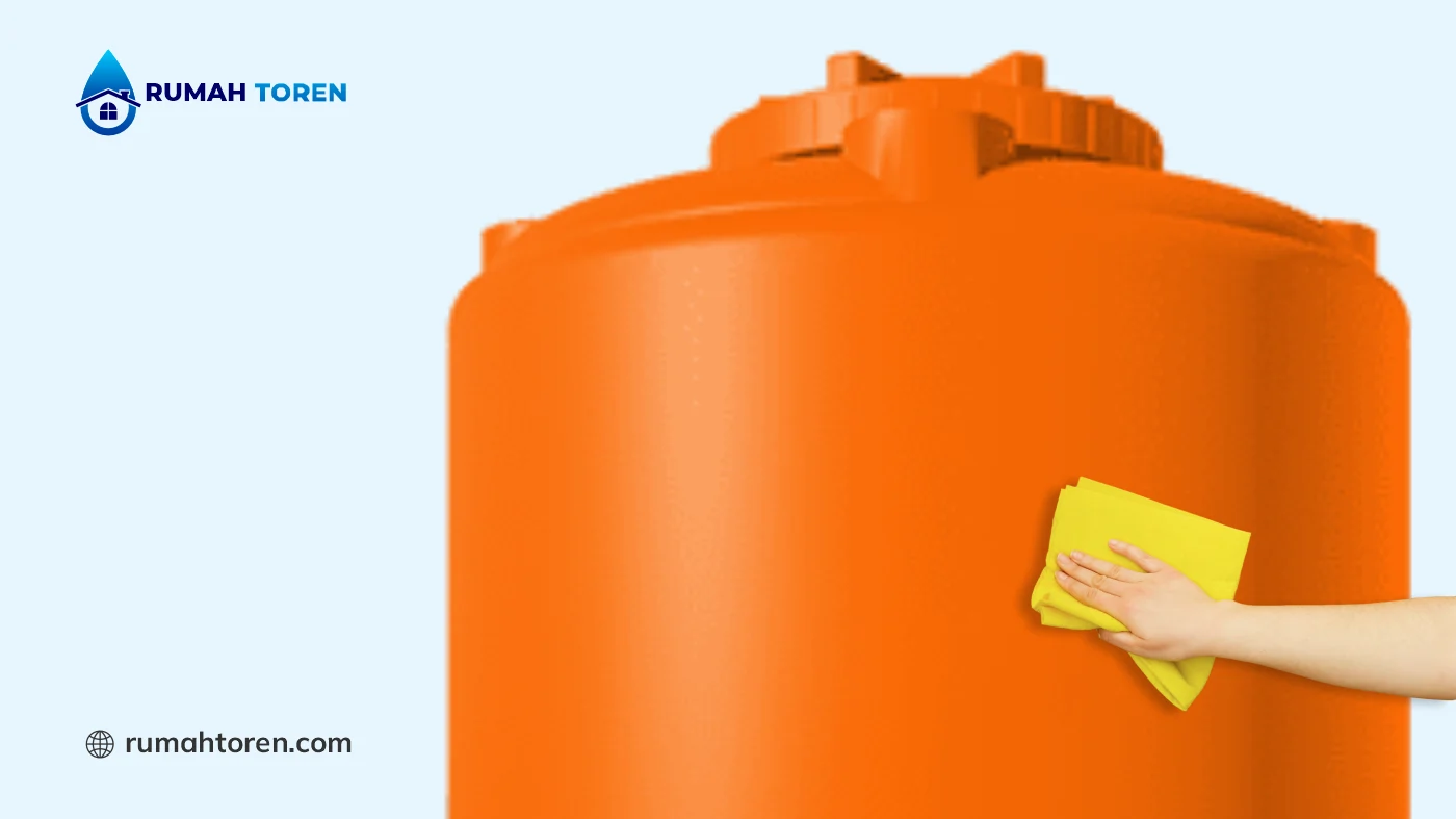 Cara Membersihkan Toren Air Tanpa Merusak Materialnya