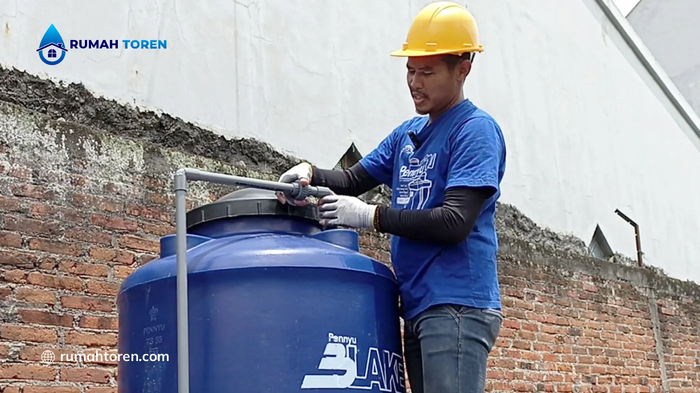 Inilah Cara Pasang Toren Air dengan Benar dan Aman
