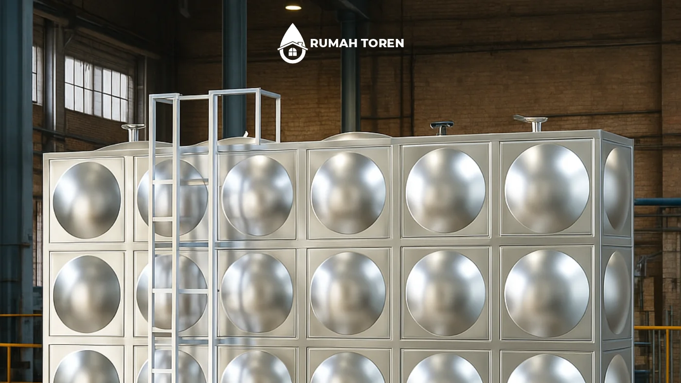 Penempatan Toren Air Kotak di Berbagai Rumah