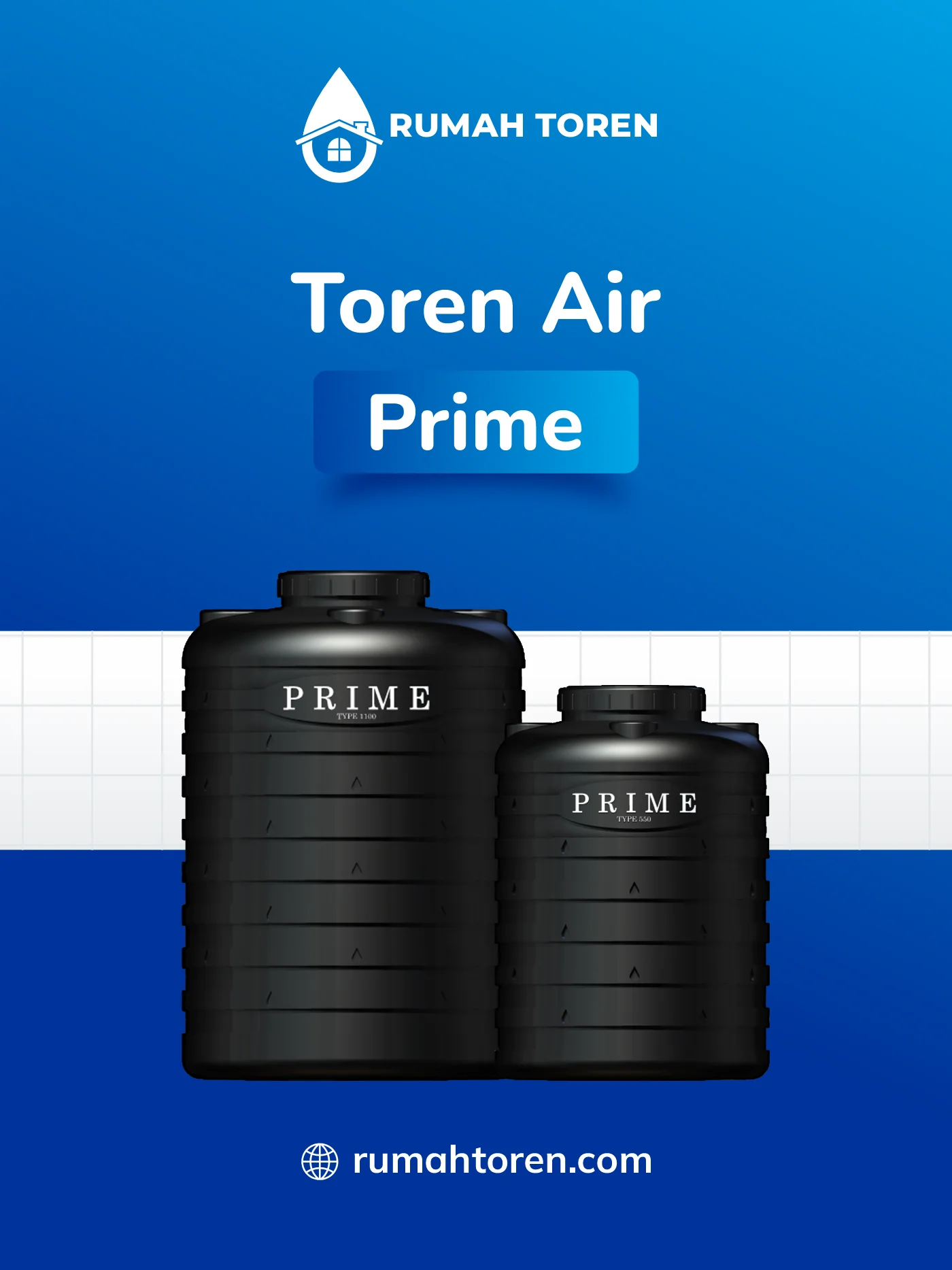 Rekomendasi Toren Air Prime, Pelengkap Dudukan