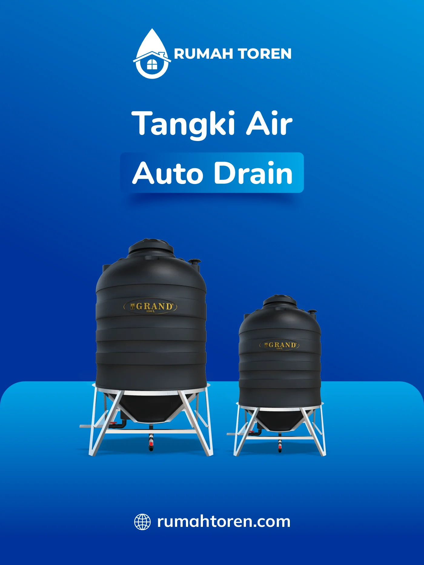 Review Toren Air dengan Merk Auto Drain