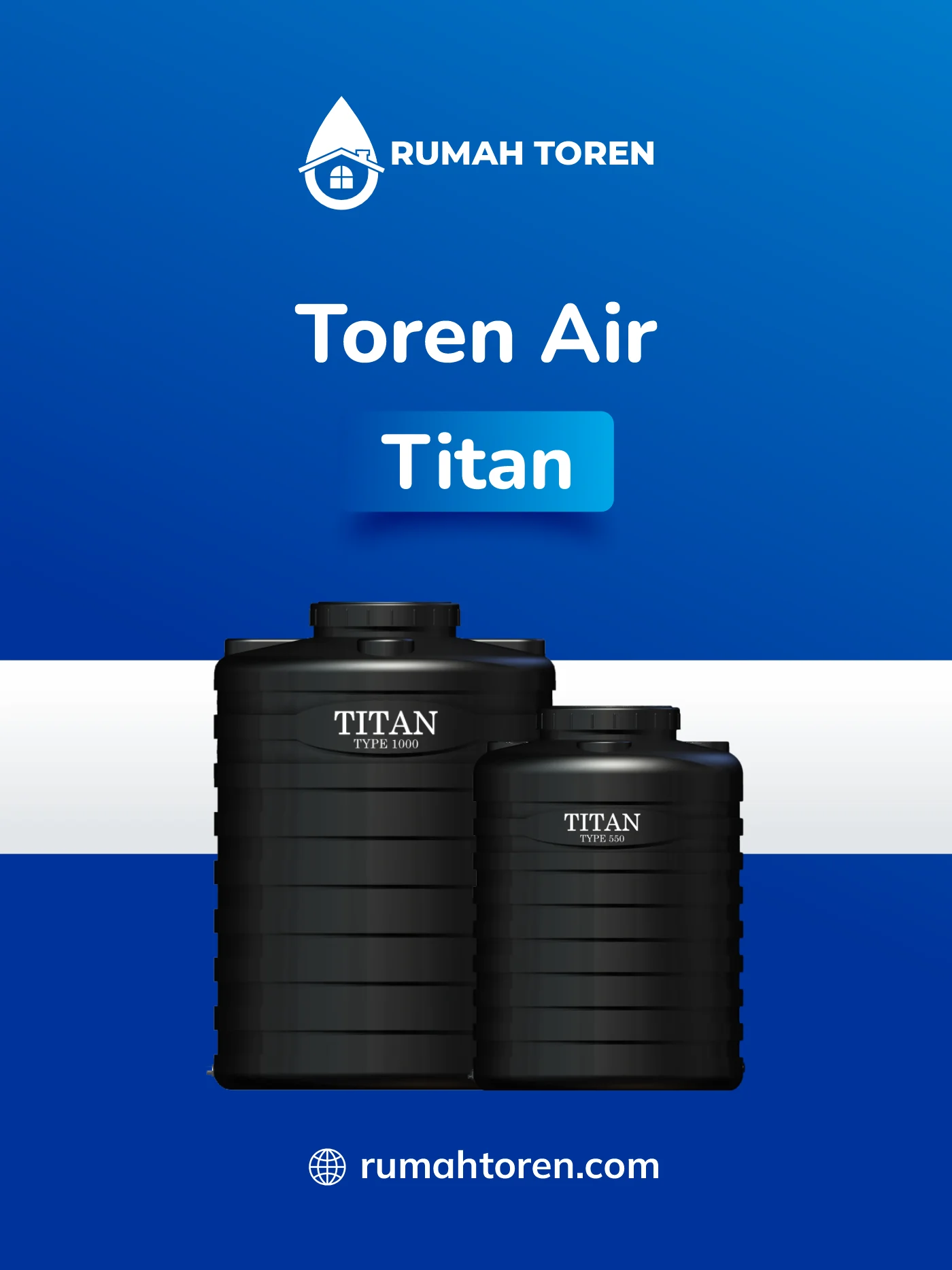 Review Toren Air dengan Merk Titan