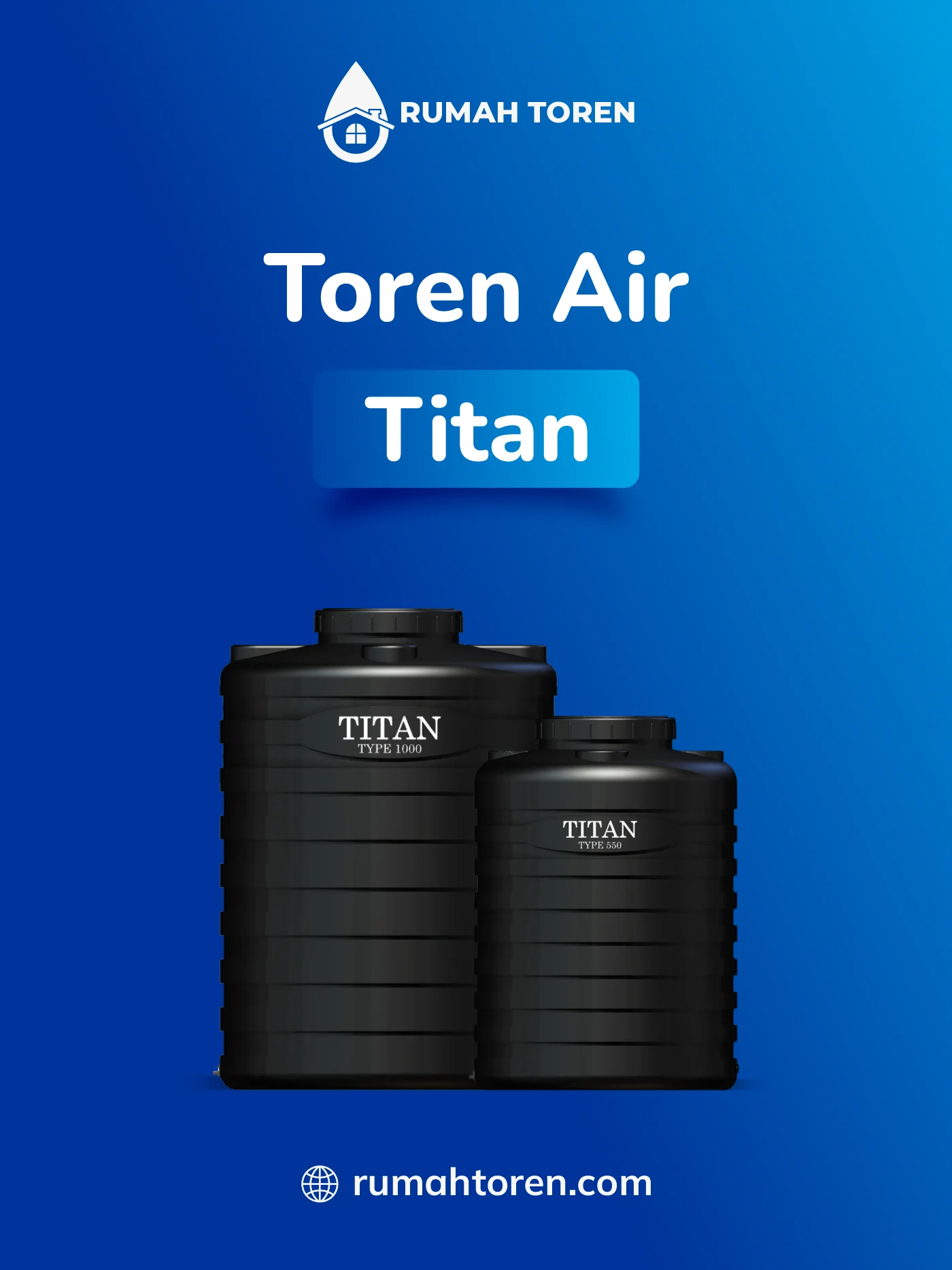 Review Toren Air dengan Merk Titan
