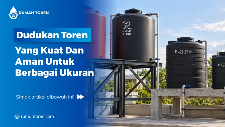 Dudukan Toren Yang Kuat Dan Aman Untuk Berbagai Ukuran