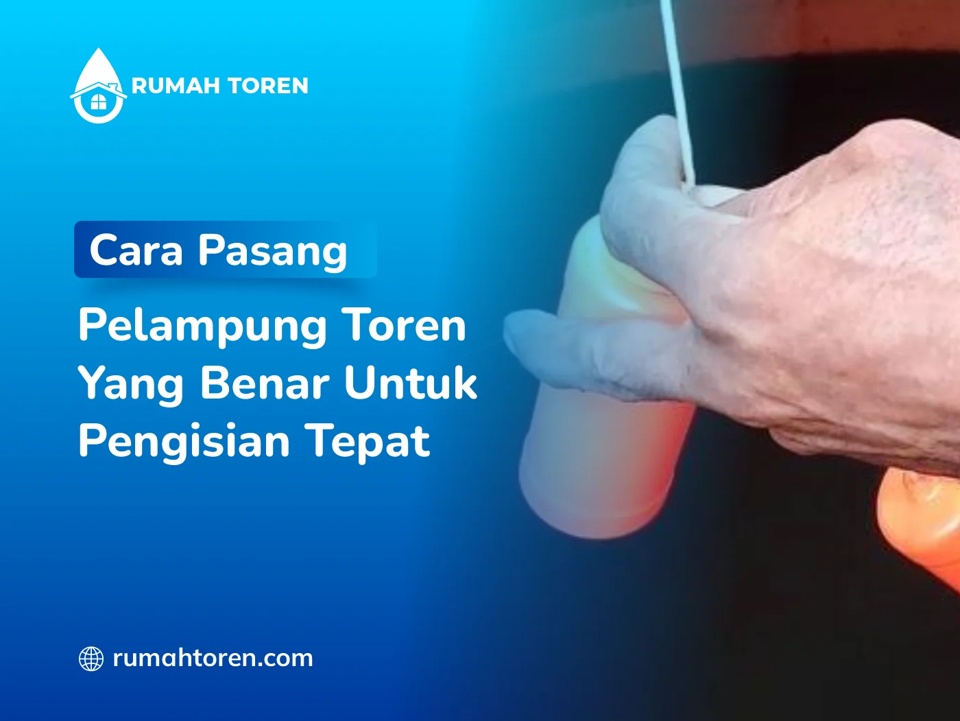 Cara Pasang Pelampung Toren