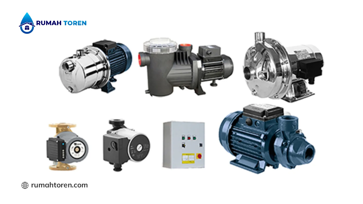 Berbagai Jenis Alat Pendorong Air dari Toren