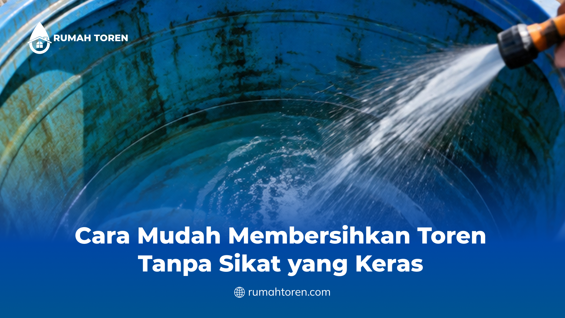 Cara Mudah Membersihkan Toren Tanpa Sikat yang Keras
