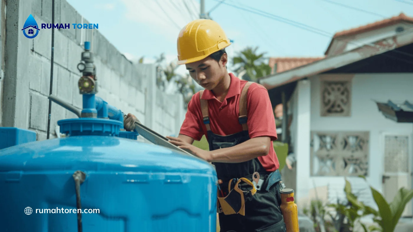 Cara Mudah Membersihkan Toren Tanpa Sikat yang Keras