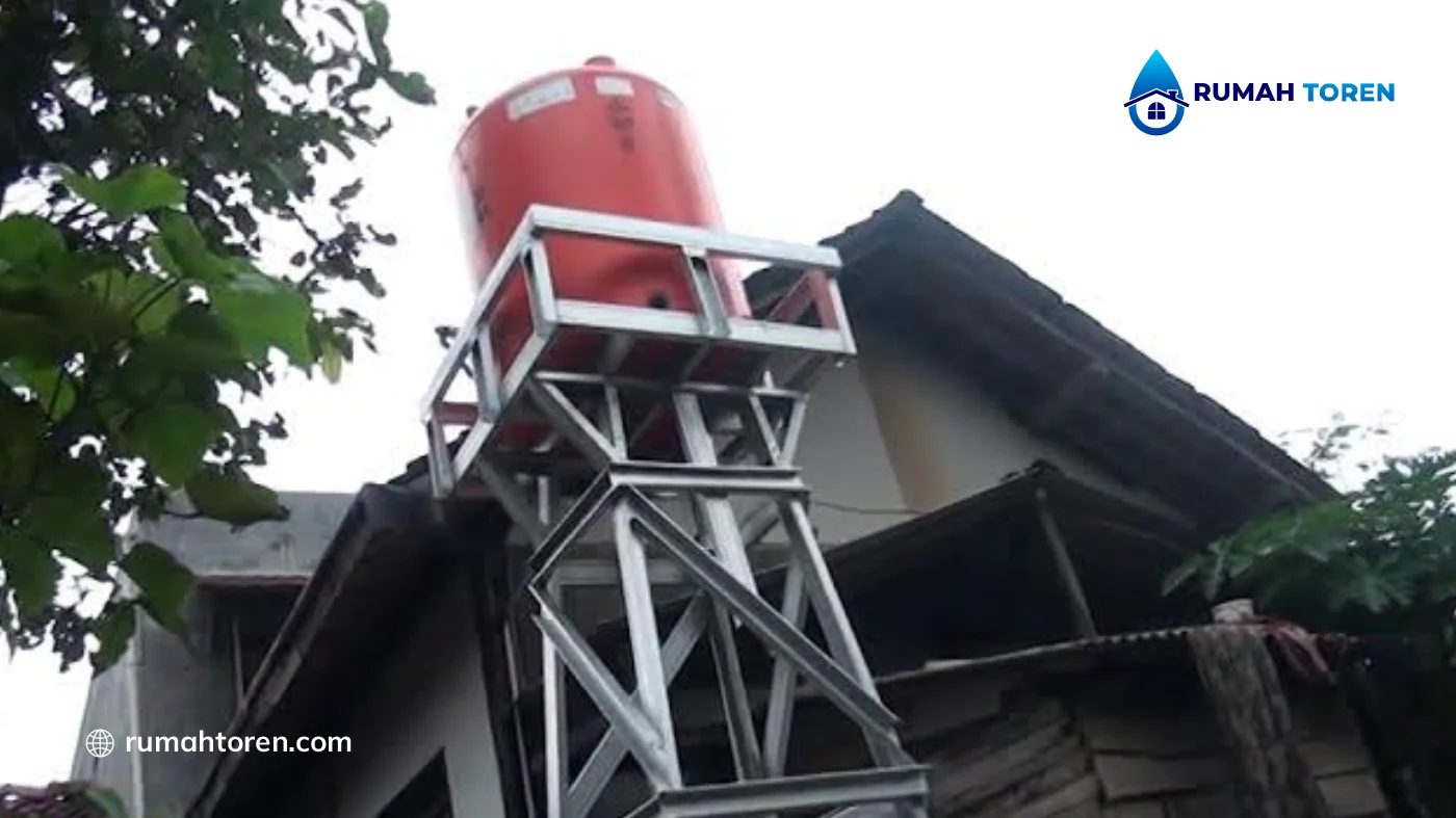 Manfaat Pemakaian Dudukan Toren Air dari Baja Ringan