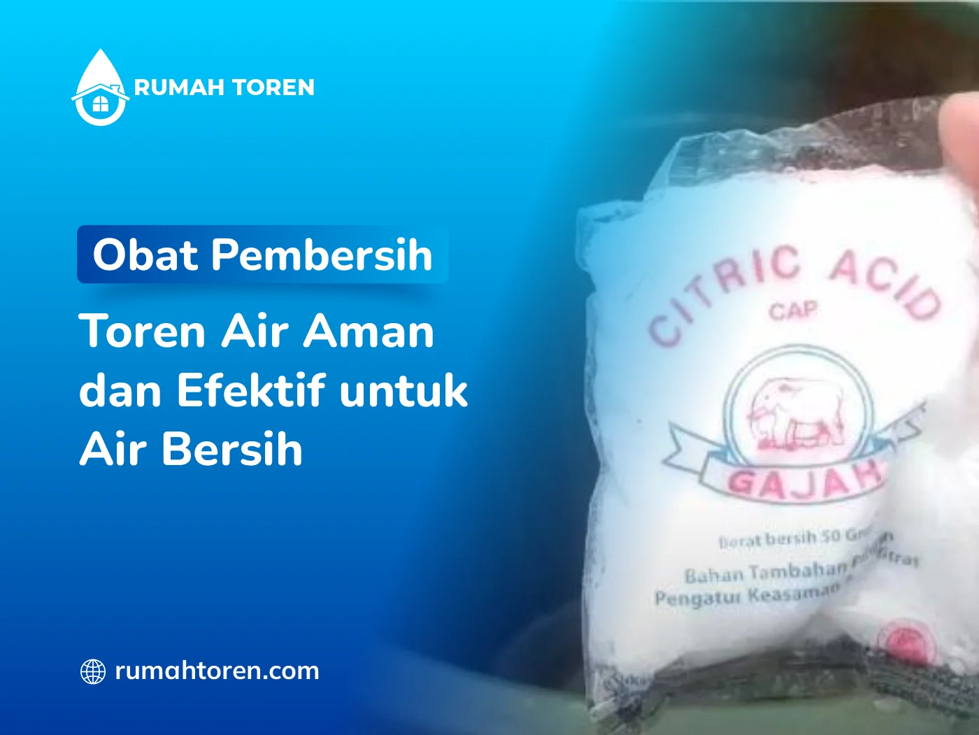Obat Pembersih Toren Air Aman Dan Efektif Untuk Air Bersih
