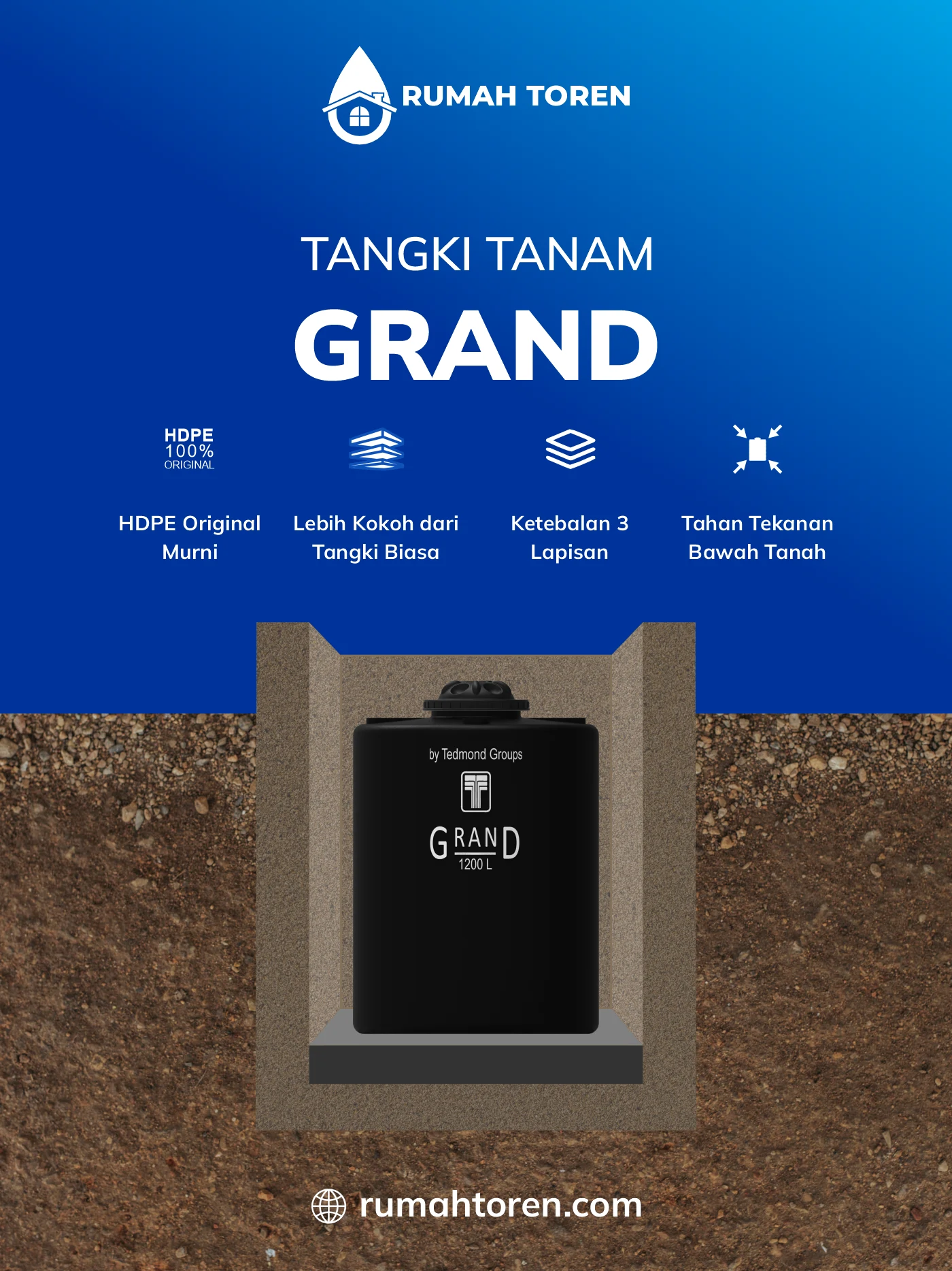Review Toren Air Tanam Grand