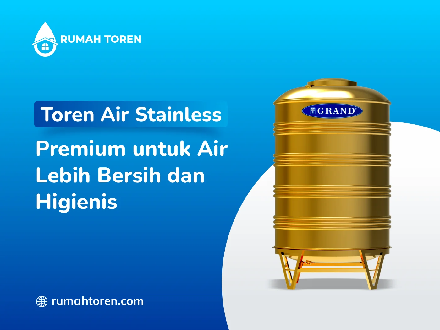 Toren Air Stainless Premium Untuk Air Lebih Bersih Dan Higienis