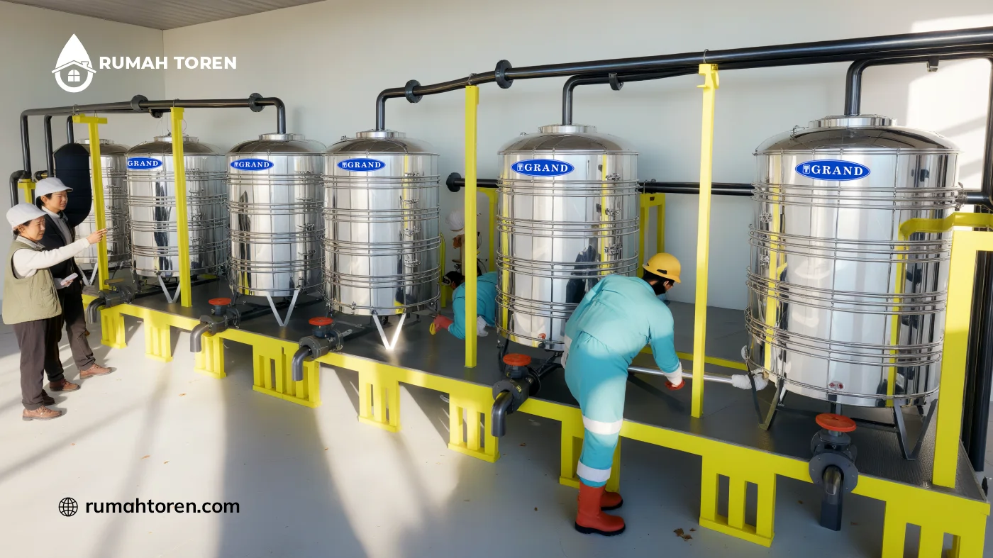 Tips Memilih Toren Stainless Untuk Rumah Tangga