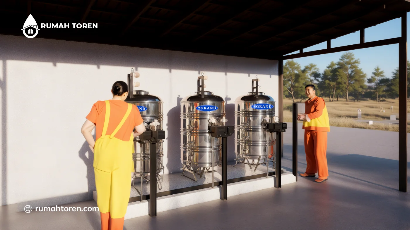 Cara Memilih Toren Berkualitas yang Ada Lapisan Coating