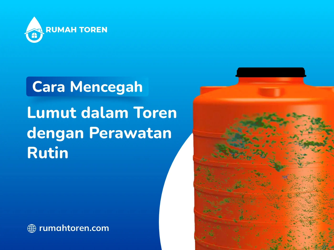 Cara Mencegah Lumut dalam Toren dengan Perawatan Rutin