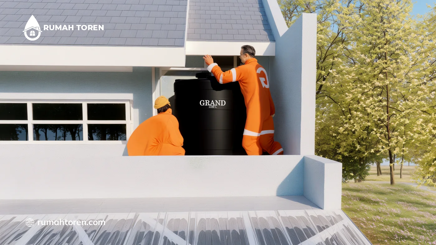 Cara Merawat Toren dengan Bahan HDPE Murni