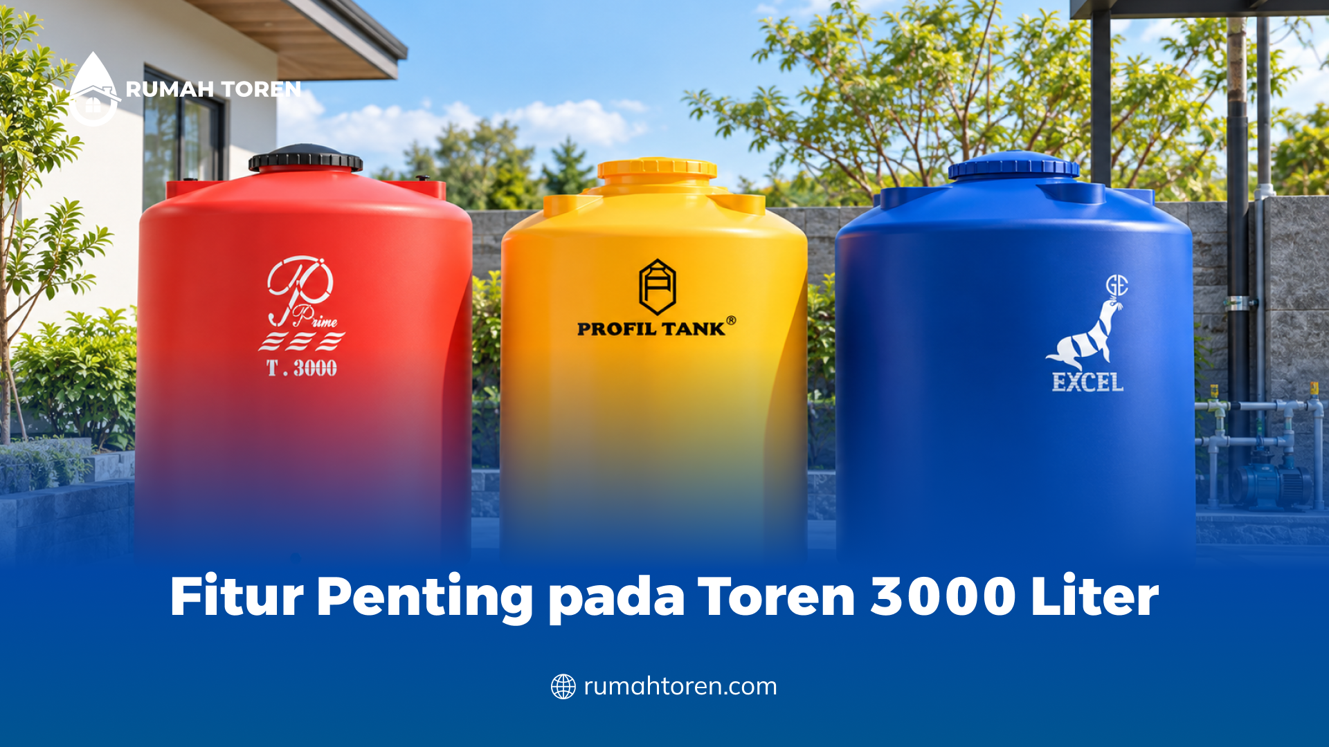 Fitur Penting pada Toren 3000 Liter
