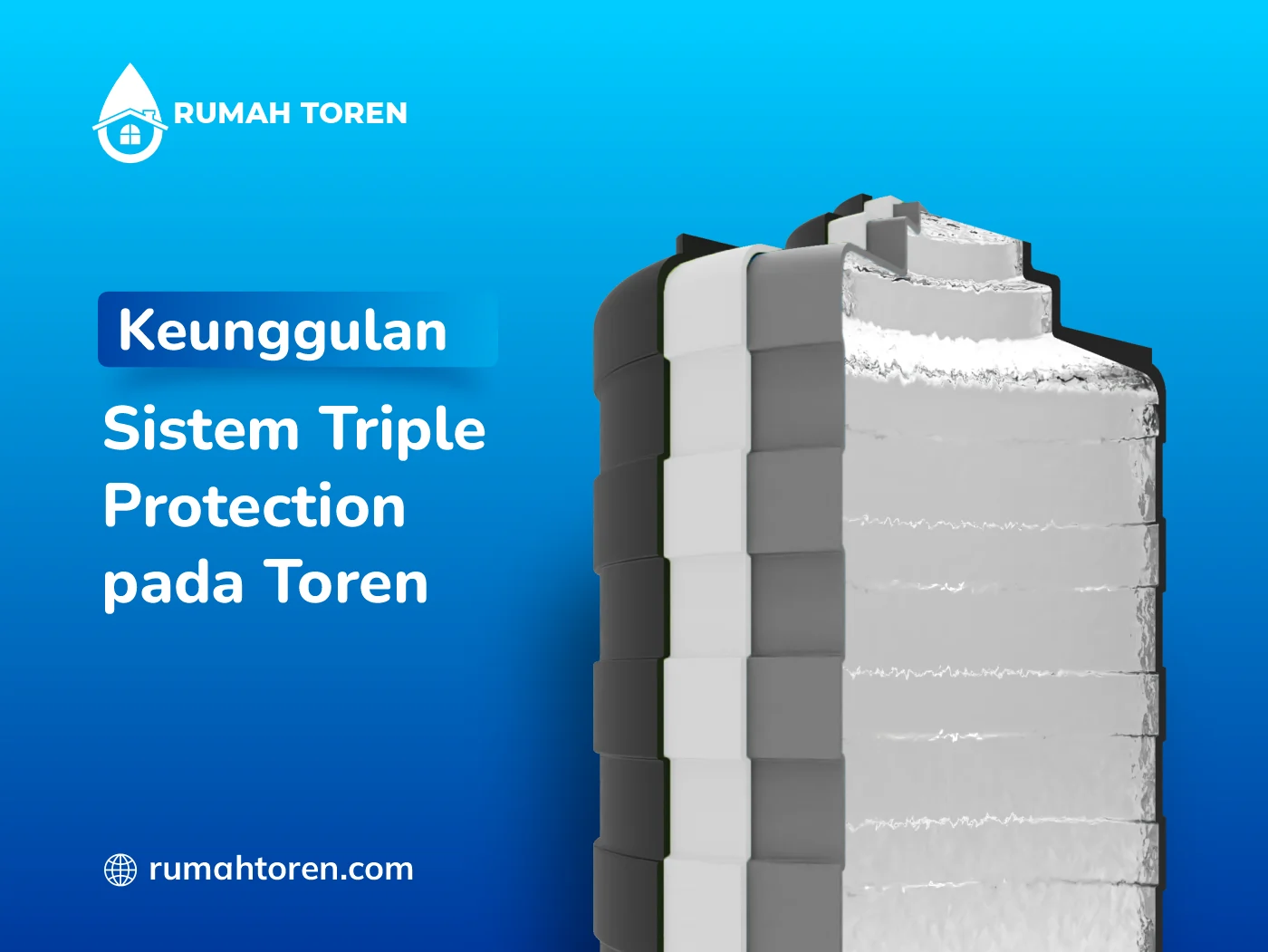 Keunggulan Sistem Triple Protection pada Toren
