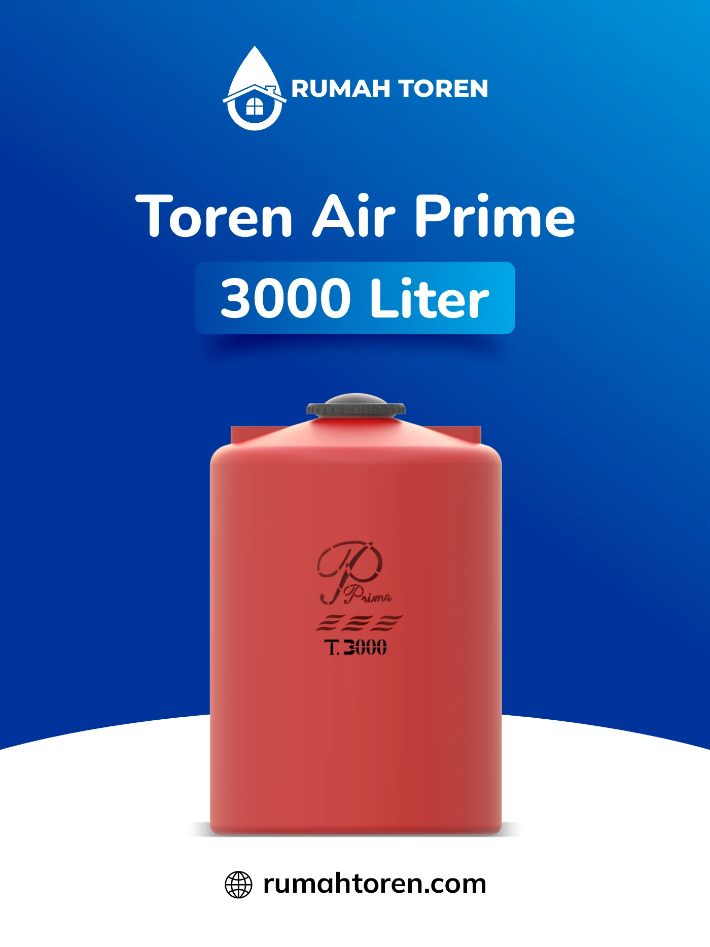 Kisaran Harga Toren Air Prime 3000 Liter