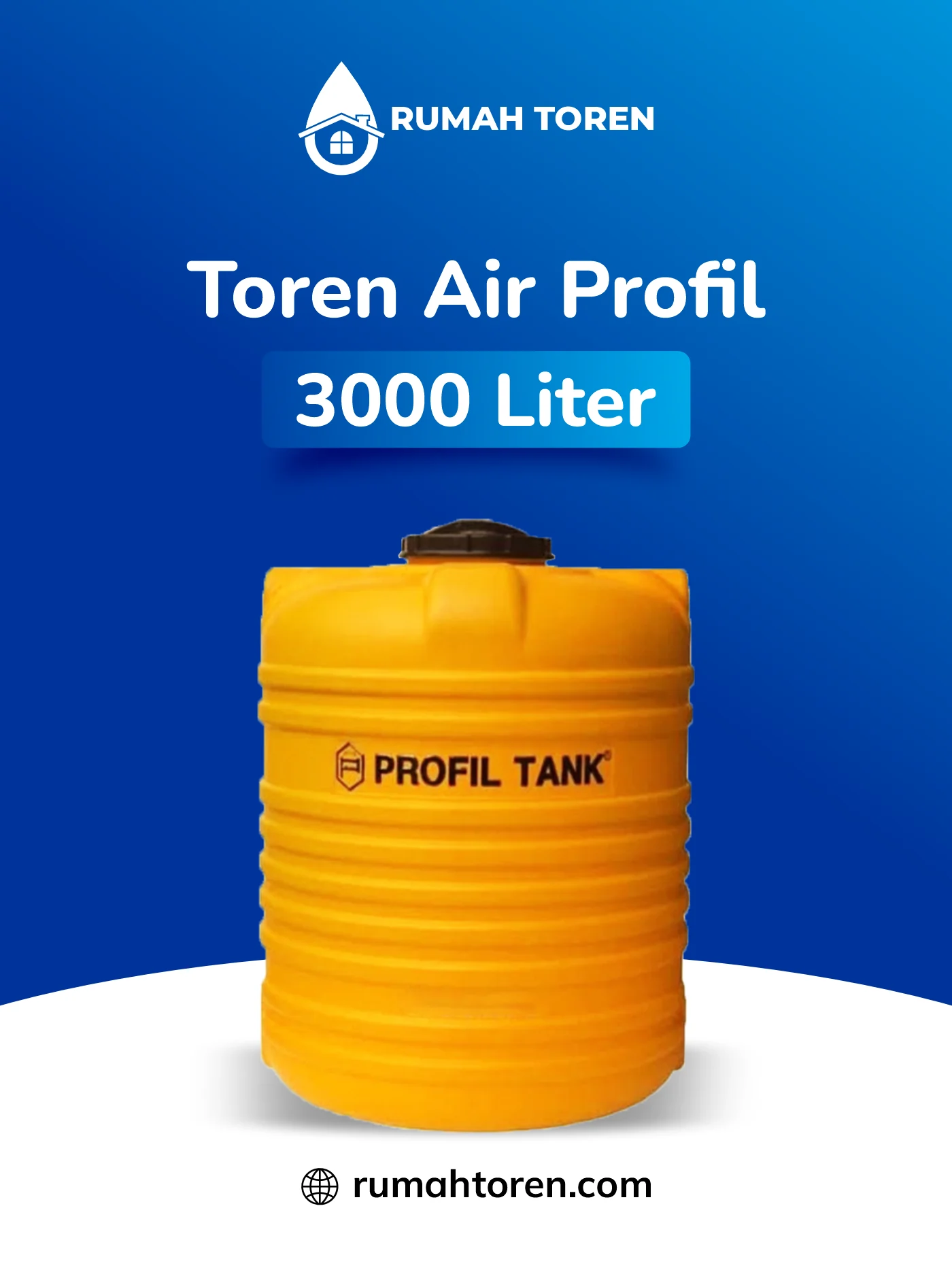 Kisaran Harga Toren Profil Tank 3000 Liter