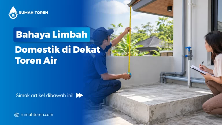Bahaya Limbah Domestik di Dekat Toren Air