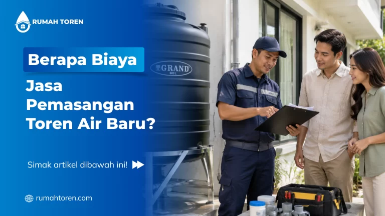 Berapa Biaya Jasa Pemasangan Toren Air Baru?