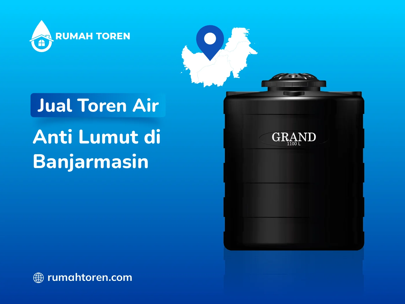 Jual Toren Air Anti Lumut di Banjarmasin