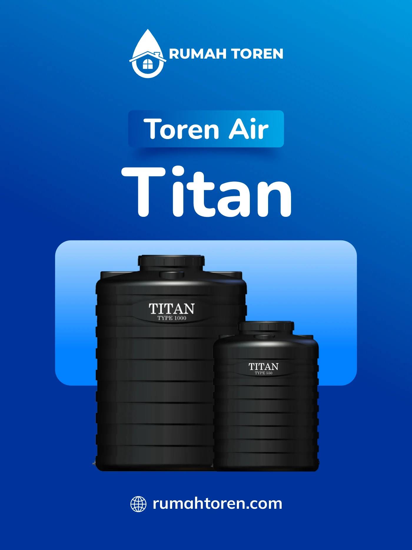 Rekomendasi Toren Air Merk Titan