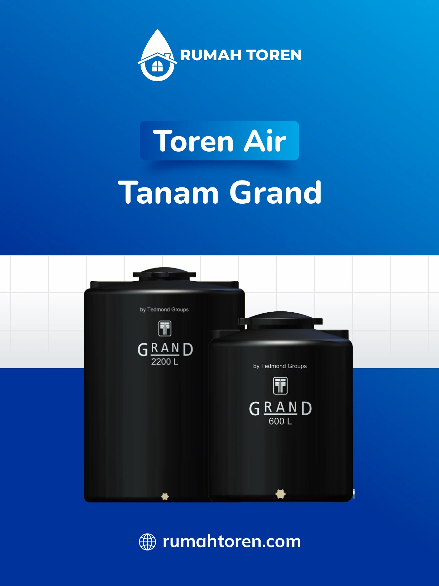 Review Toren Air Jenis Tanam Grand
