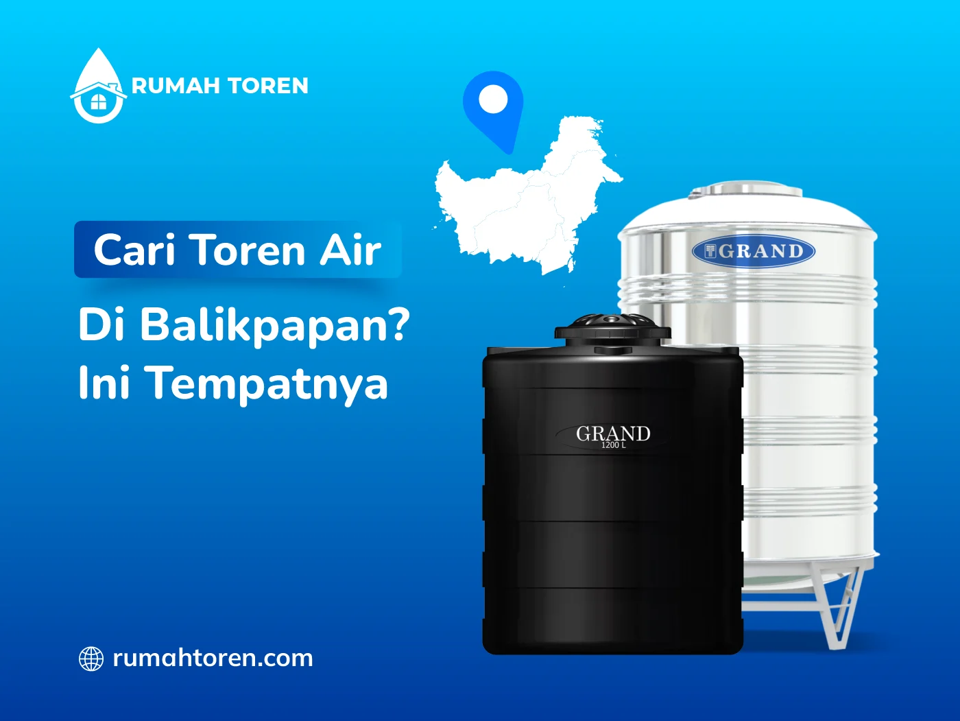 Cari Toren Air di Balikpapan? Ini Tempatnya
