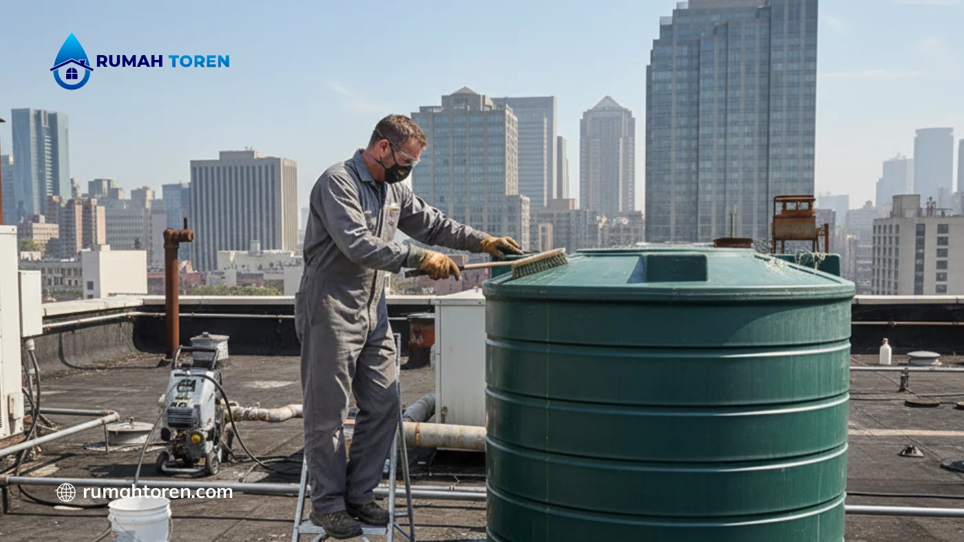 Manfaat Pemakaian Toren Sebagai Penampung Limbah