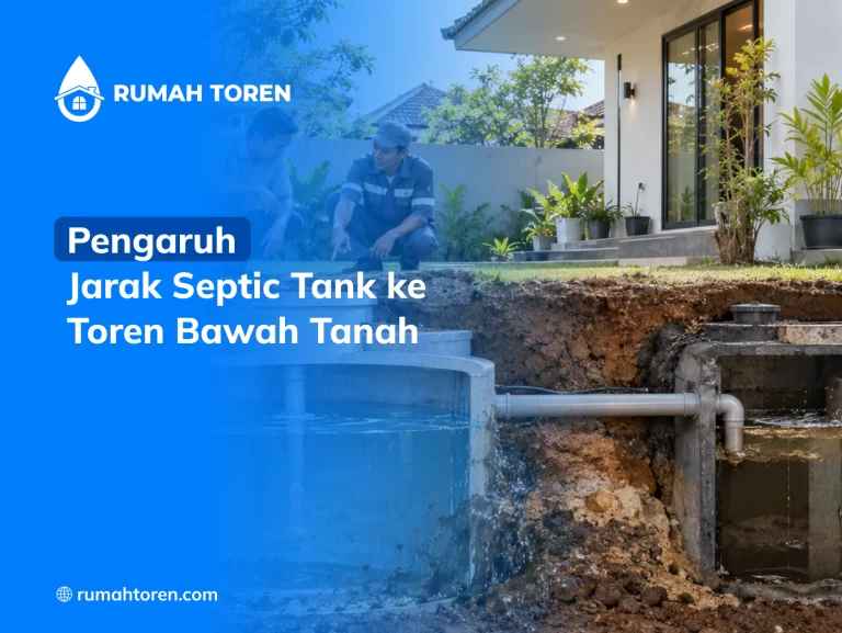 Pengaruh Jarak Septic Tank ke Toren Bawah Tanah