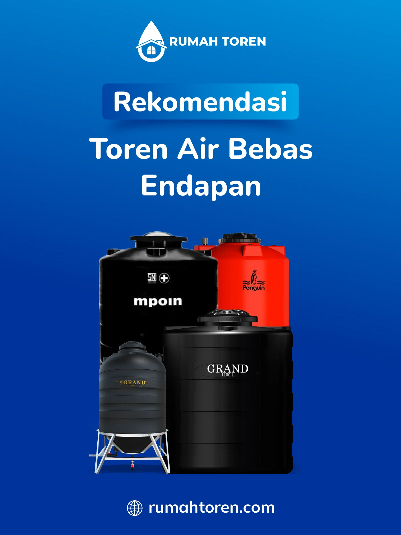 Rekomendasi Toren Air Bebas Endapan