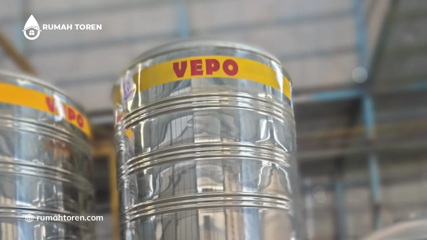 Review Keunggulan Toren Stainless Merk Vepo